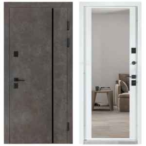 välisuksed korterile Termo Ultra Securemme mudel 546 607 peegliga metalluksed tallinnas uksed tallinnas andoora